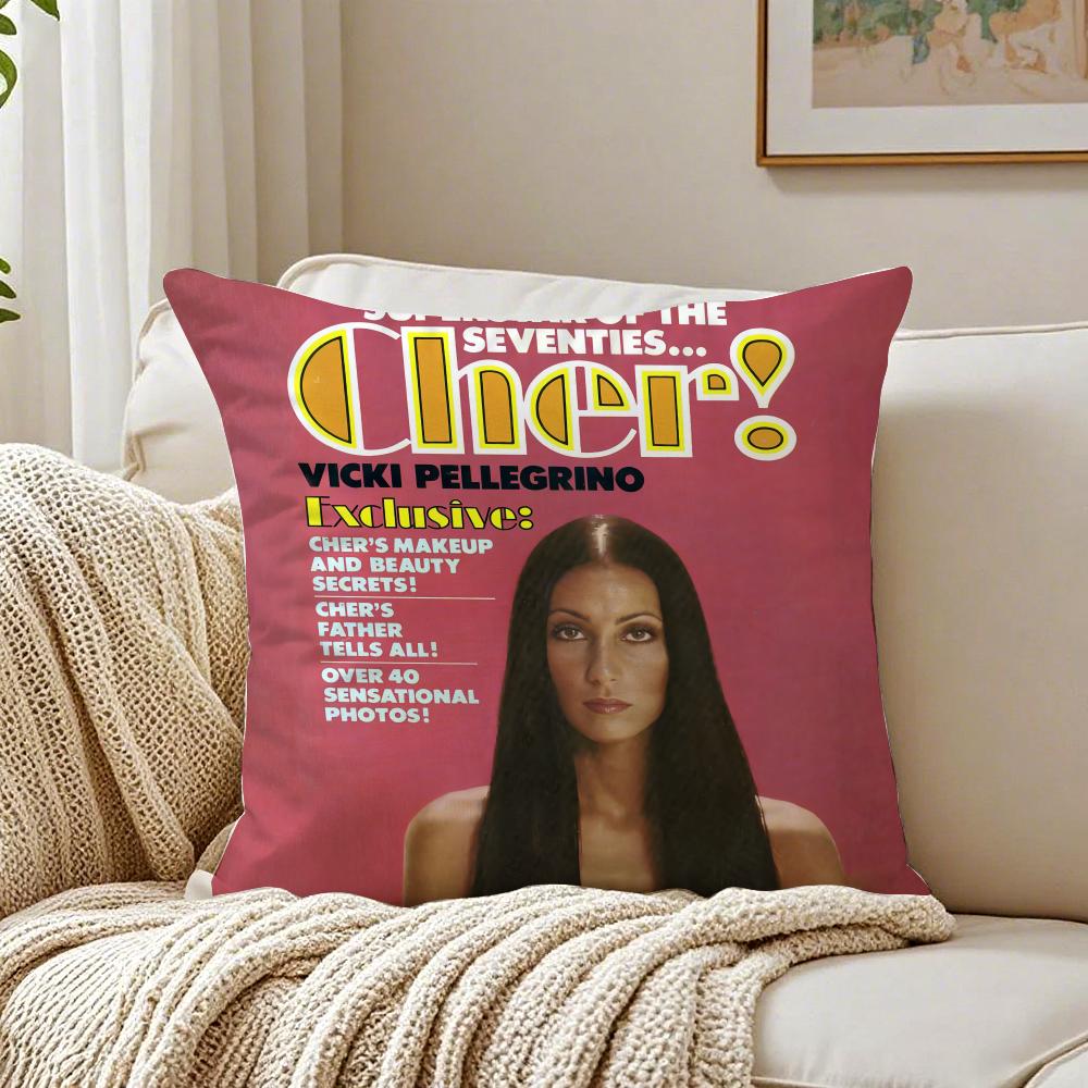 Cute CCherS Cushion Cover Pillowcase Antidustmite living Room Sofa Decor Cushion Room