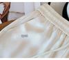 Chinese-Style Silk-Like Summer Wide-Leg Pants for Women