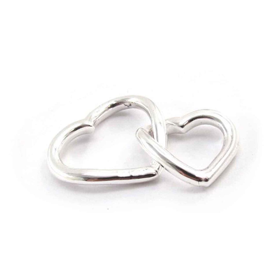 Les Trésors De Lily [C7511] - Silver Pendant 'Love Love'