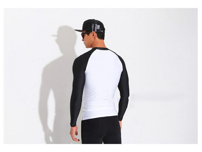 Men's Korean Quick-Dry Long-Sleeve Surf & Swim Sunscreen Set