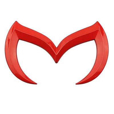 M Yarasa İşareti Araba Çıkartmaları Dekorasyon Araba Kuyruğu Kaput Çıkartmaları Amblemler 3D Metal M Rozeti Çıkartması Kötü Amblem Siyah Gümüş