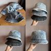 Denim Flat Top Cap With Uv Block And Ventilation For Women
