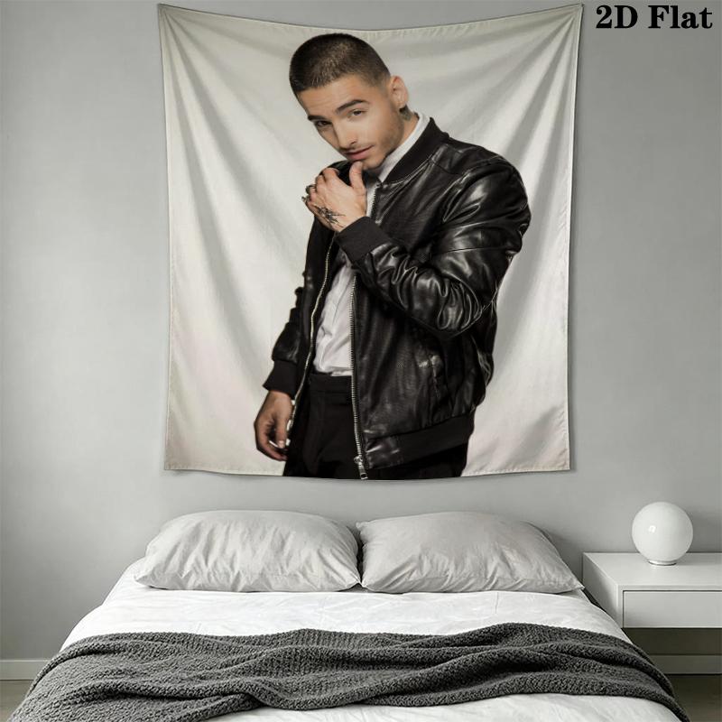 Maluma Wall Tapestry Aesthetic Wall Hanging Printed Fabric Blanket Decorative Tapestries for Bedroom Living Room Home Decor