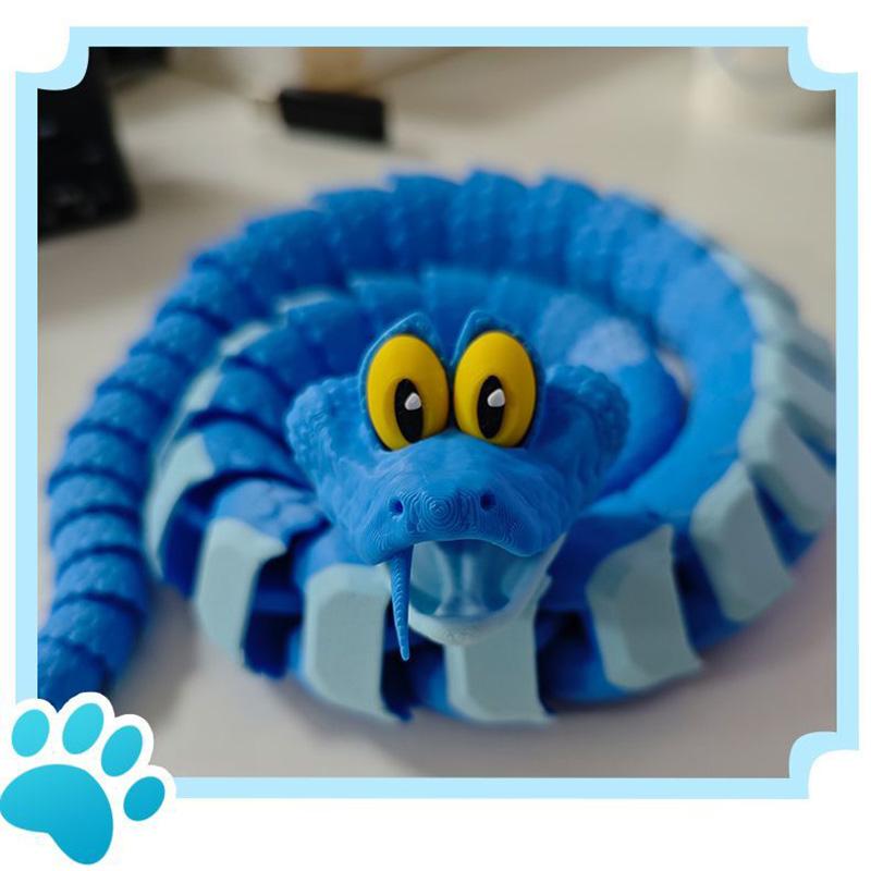 High-Quality 3D High-Quality Printed High-Quality Zootopia High-Quality Gary High-Quality Snake High-Quality Articulated High-Quality Fidget 40cm