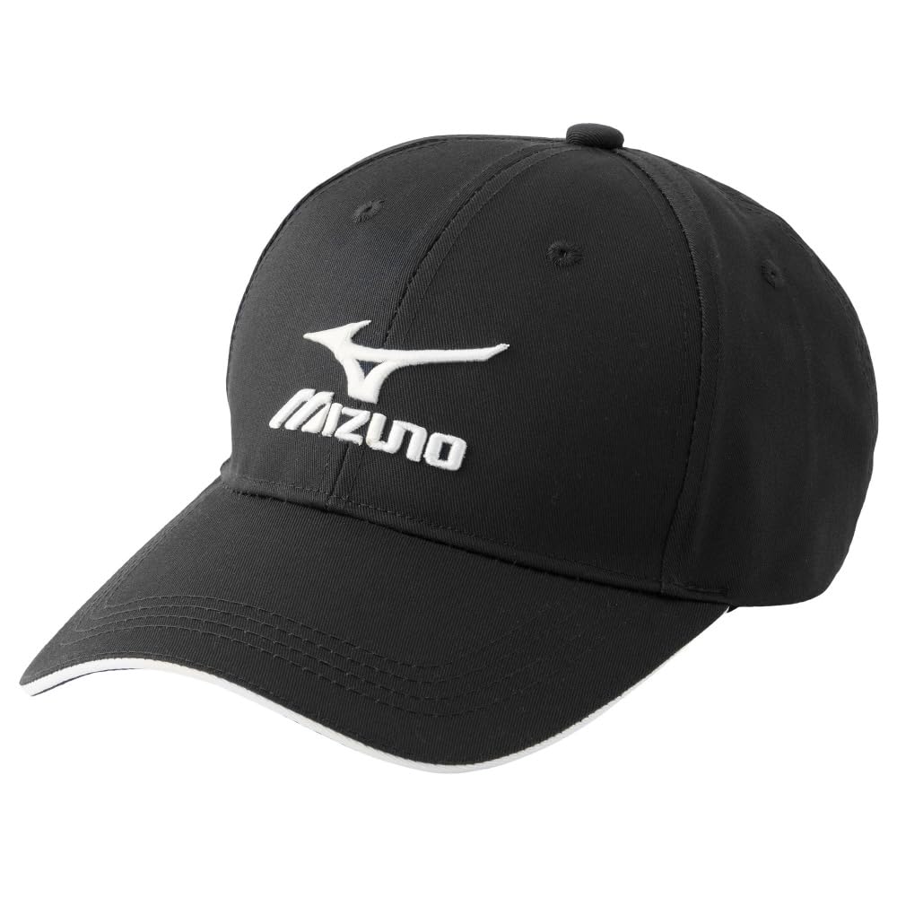 Twill Size L Cap, Cap, Cotton/Polyester, All-Season, C2JWC001, Black, чёрный