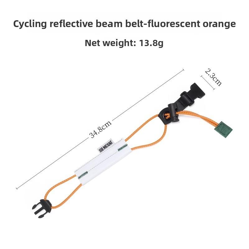 Cycling Reflective Tie-up Pants with Night Running Bicycle Night Riding Road Bike Small Accessories Bundle