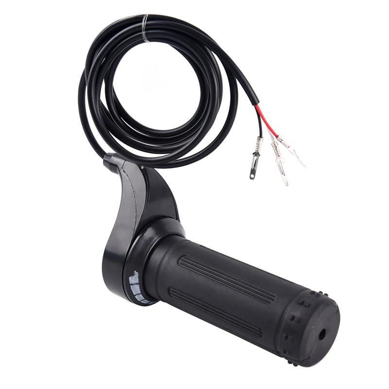 24V 36V 48V 3 Wire Twist Throttle Grip For Electirc Scooter Bike 7/8" Handlebar