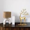 Rentier Weihnachtsdeko, Metall Rentierfiguren, Moderne Minimalistische Weihnachts-Skulptur, Elegante Indoor-Feiertagsdeko