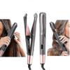 2 In 1 Hair Straightener And Curler Curling Iron For All Hair Types Tourmaline Ceramic Twisted Flat Iron For Hair Styling