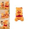 Adorable Maple Leaf Winnie The Pooh Plush Toy For Girls Soft Sleep Cuddly Doll