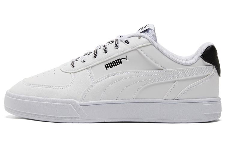 PUMA Caven Logomania White Black 383857-01 37.5