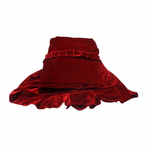Dilwe 5-Color Stylish Upright Complete Piano Dust Cover (Red)