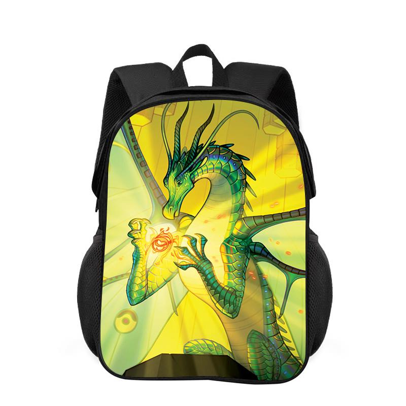 Wings of Fire Backpack Shoulder Protection Cartoon Printed Primary School Boys and Girls Versatile Trendy Backpack