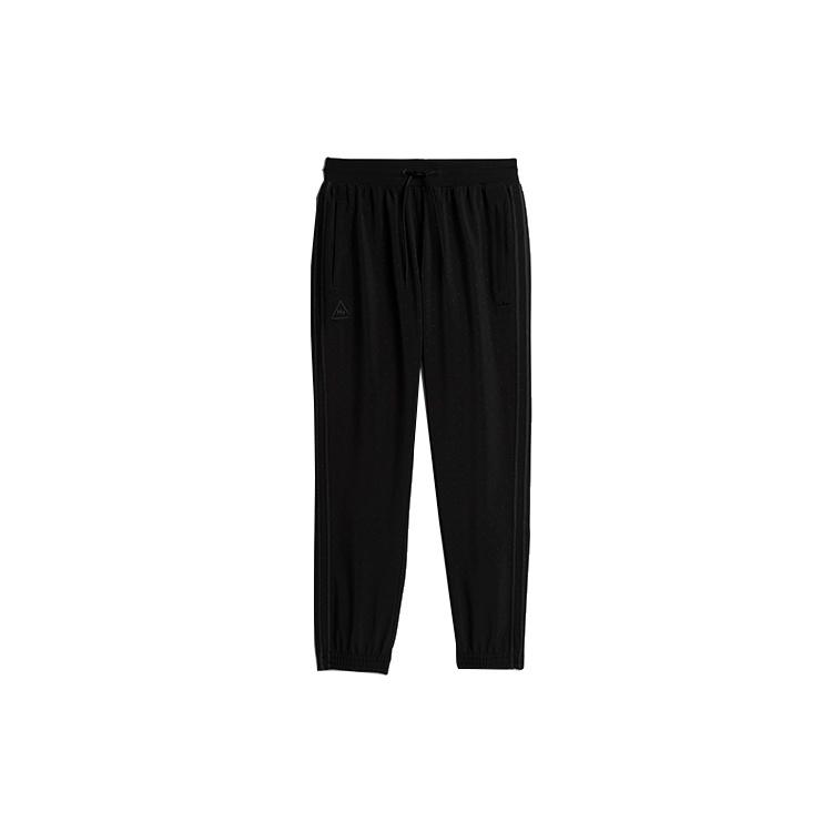 adidas originals x Crossover Reflective Printing Casual Straight Sports Pants Couple Style Black Unisex GU1367 M