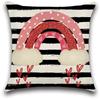 Valentine's Day pillowcase decoration home love rainbow decoration pillowcase Valentine's Day decoration cushion cover