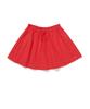Clove [26Sm Clove] Shirring Volume Mini Skirt (Red)