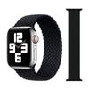 Nylonový pásek se sólo smyčkou tkaninou pro Apple Watch 7 6 pásek 44 mm 40 mm 38 mm 42 mm 41 mm 45 mm elastický pro iWatch Series 6 SE 5 4 3
