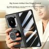 Hand Rebound Phone Case For Huawei Mate X7 Mate X6 X5 X3 Metal Magnetic Rotating Bracket with Screen Glass Protector Cover