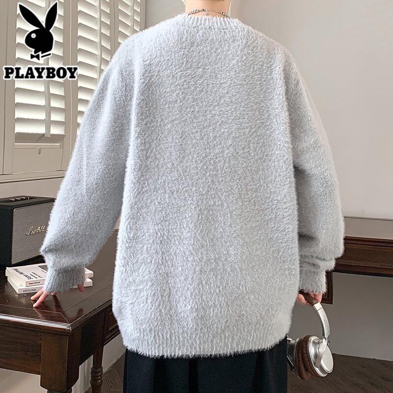 PLAYBOY Unisex Trendy Knit Sweater