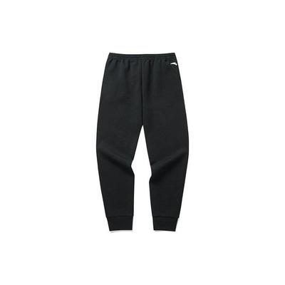 Solid Color Cuffed Sports Casual Pants Women Bottoms Black 162140305-2