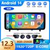 Android 14 CarPlay For Mercedes Benz C Class W204 C200 C300 2008 2009 2010 2011 2012 GPS Car Radio Multimedia Player Stereo WIFI
