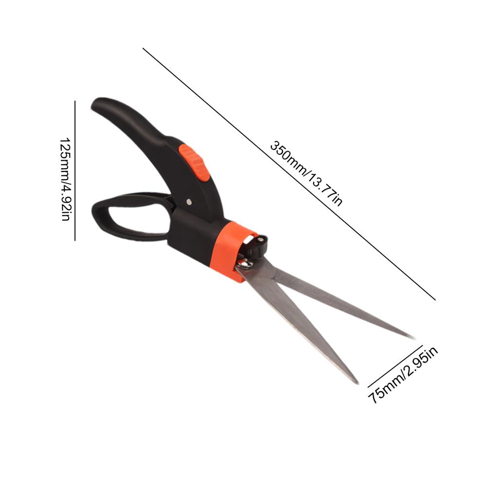 Hand Pruners For Gardening Multipurpose Rotatable Pruning Shears Outdoor Reusable Gardening Tools Portable Hand Pruners For Yard чёрный