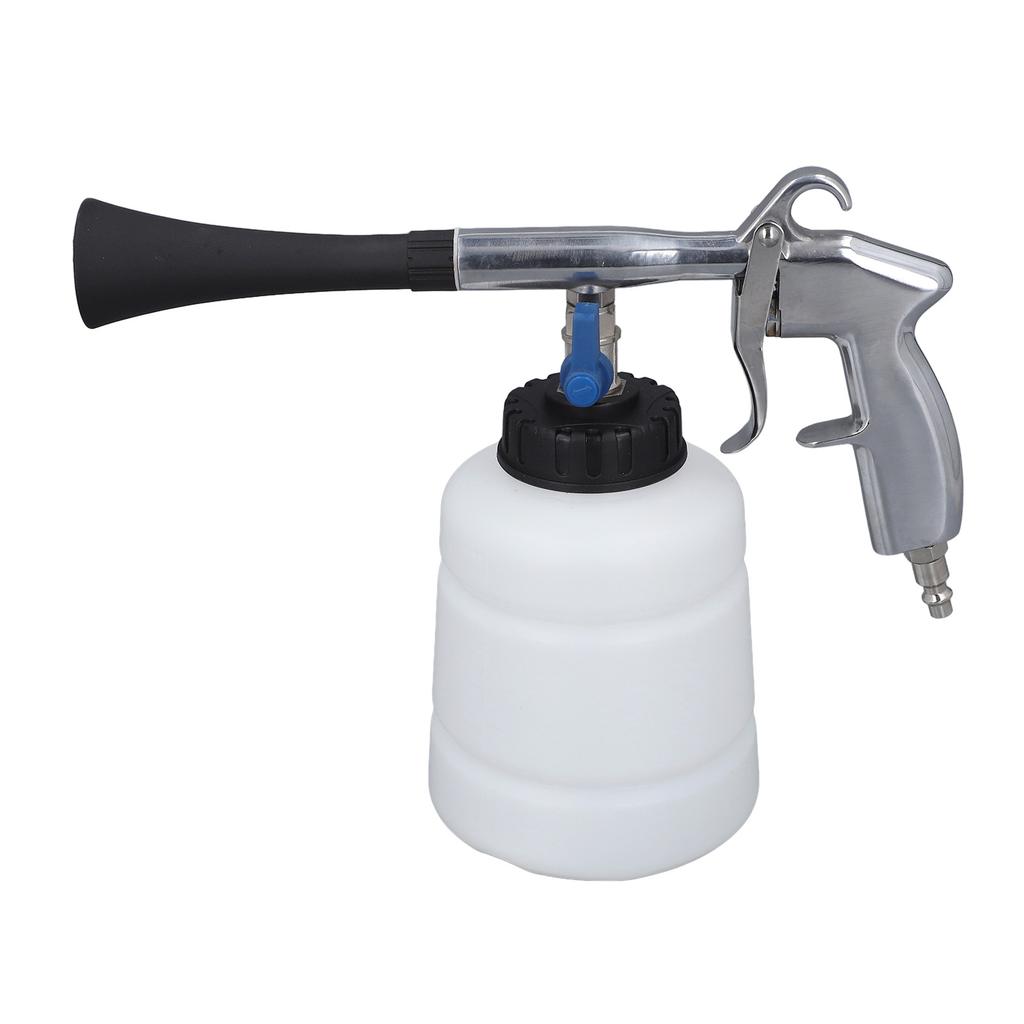 Car Interior Cleaning Gun High Pressure Spraying Blowing Auto Detailing Wash Gun with Brush Nozzle