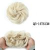 MISS WIG Estensione sintetica per capelli Chignon Chignon disordinato Fascia per capelli ricci Elastico Scrunchy Pezzi di capelli finti per forcine da donna