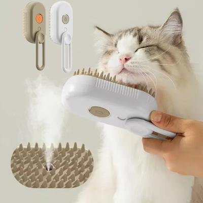 1PC Electric Pet Brush Cat Steam Brush Steamy Dog Brush Electric Spray Cat Hair Brushes Massage Pet Grooming Comb Hair Removal Combs