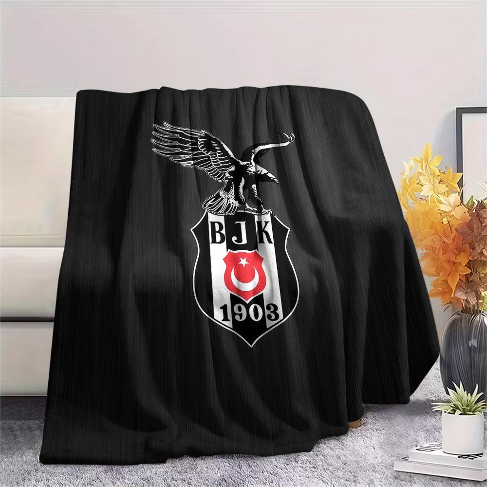 BJK Flannel Blanket, High quality Comfortable for All Seasons, Home Decor, Warmth and Comfort