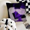 Synth3ticc Creative Skeleton Art Pillow Case Square Pillow Bedroom Sofa Leisure Comfort Cushion Car Home Decoration