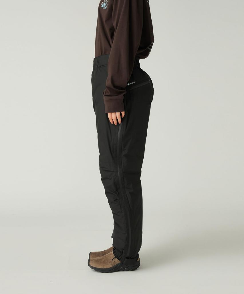 Snow Peak Weatherproof Down Pants Long Pants with Down and Size L GORE-TEX PA-25AU018, Padding, Men's Women's, Black,