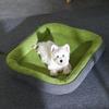MDICNYV Dog Bed Suitable for and Easy To and Cat Sofa with High Suitable for Senior and Multiple Removable Suitable for Small and Medium Dogs Cushion,