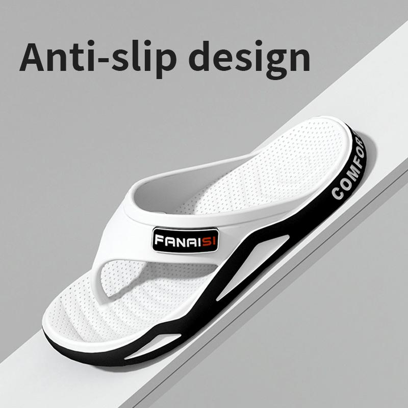 Flip-Flops für Herren Atmungsaktiv Bequem Strand Sandalen für Herren Freizeitschuhe Flip-Flops Hausschuhe für Draußen