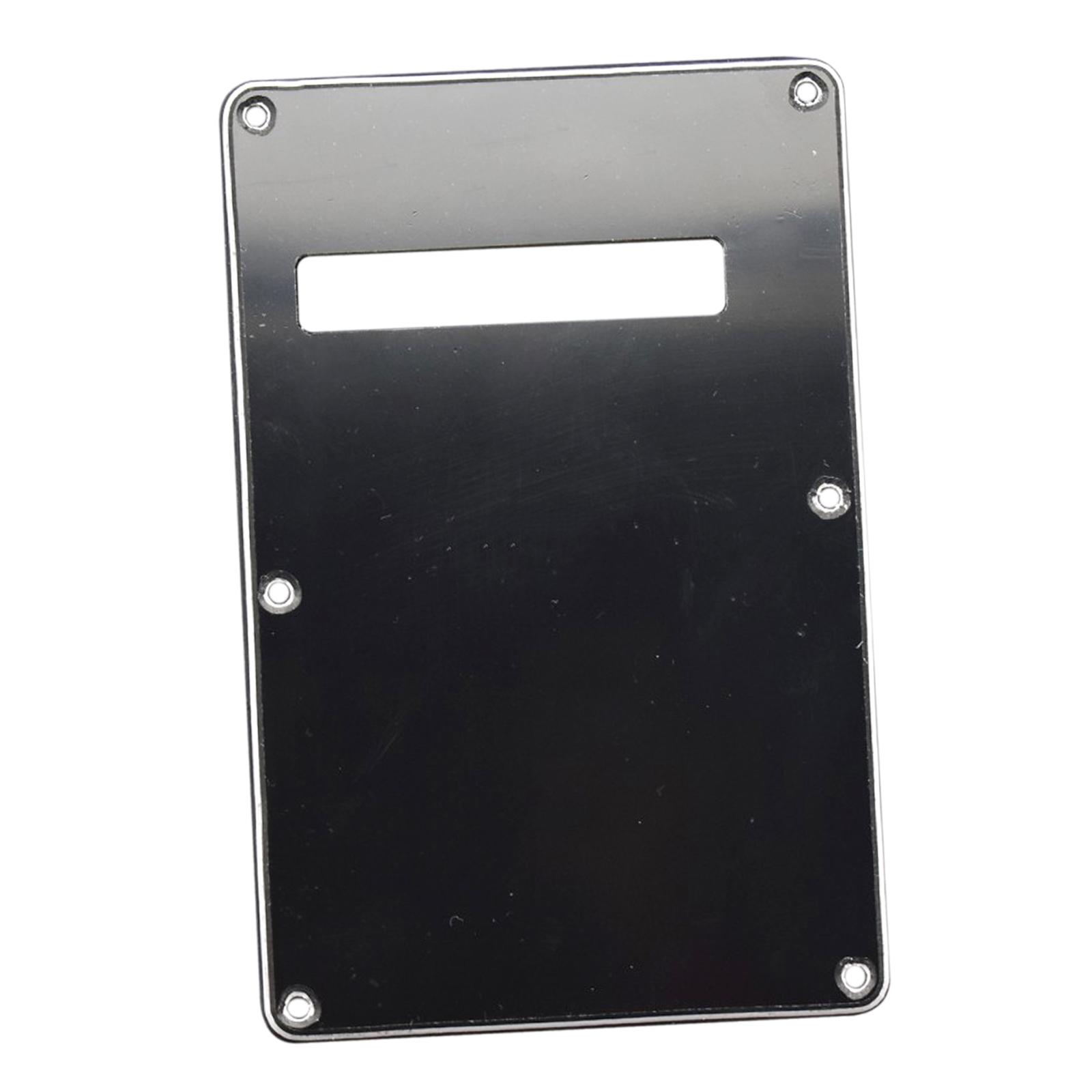 

Guitar Pickguard Tremolo Cavity Cover Backplate Replacement Parts Portable Durable Shield for Electric Guitar