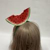 Hawaiian Fruit Headband Adjustable Watermelon Hairband for Dance Performers and Party Celebration Dressingup Props