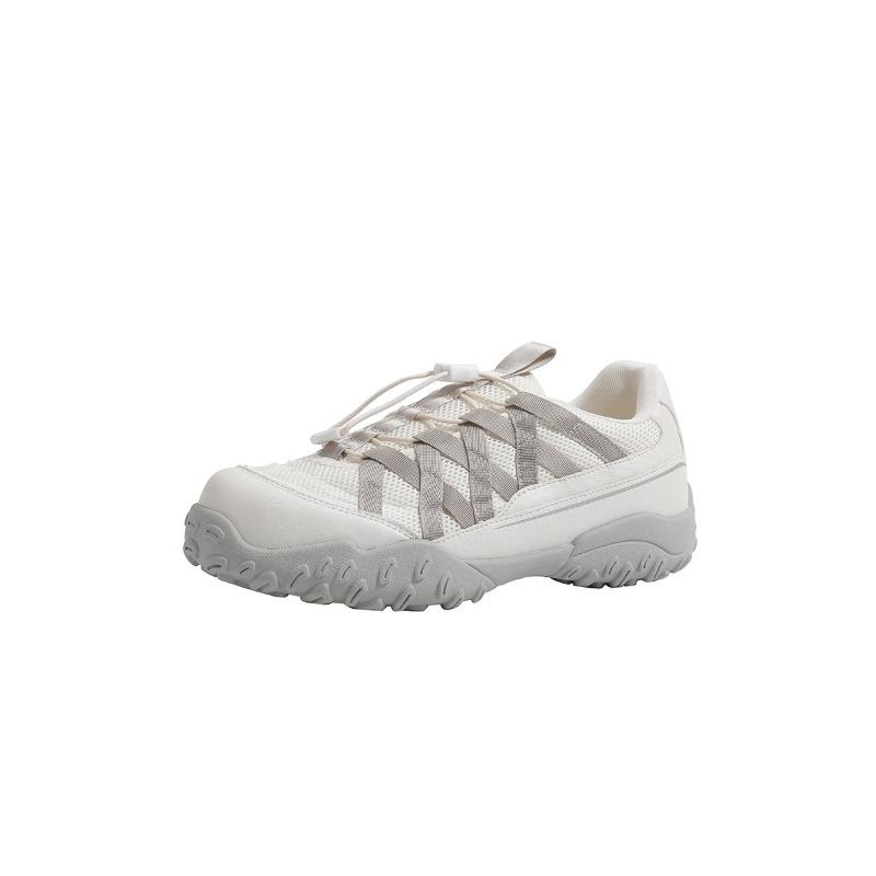 

Cowhide version~ Han Suxi platform casual sports shoes women s mountaineering muffin shoes ballet style ribbon dad shoes 35
