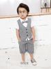 European & American Kids' Summer Two-Piece Vest Set – Boys' Short-Sleeved Outfit