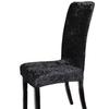 1/2/4/6 Pieces Velvet Shiny Fabric Cheap Chair Covers Universal Size Stretch Chair Covers Seat Case Slipcovers For Dining Room