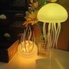 3D Movable Jellyfish Lamp USB Smart Voice Control Dimmable Color-Changing Creative Night Light Ocean Anime Light Sign Ornaments