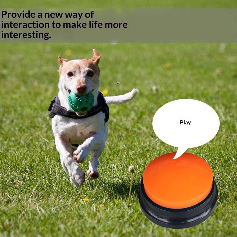 Hunde-Kommunikationstasten Mehrzweck-Sprachaufnahme Haustiertraining Buzzer 1/4/6/8 Stück für Katzen-Hunde-Verhaltenstraining