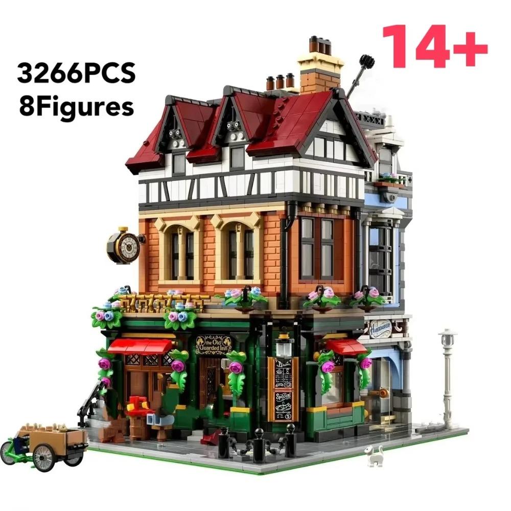 Creative Street Corner Modular Building Blocks Creative Experts In the Field of Architecture Street View Brick Toys Children Adu