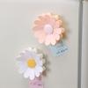 Daisy Magnetic Bag Clips Flower-Shaped Food Sealer with Strong Magnet & Spring Fridge Organizer for Snacks Notes Decorative Kitchen Accessory