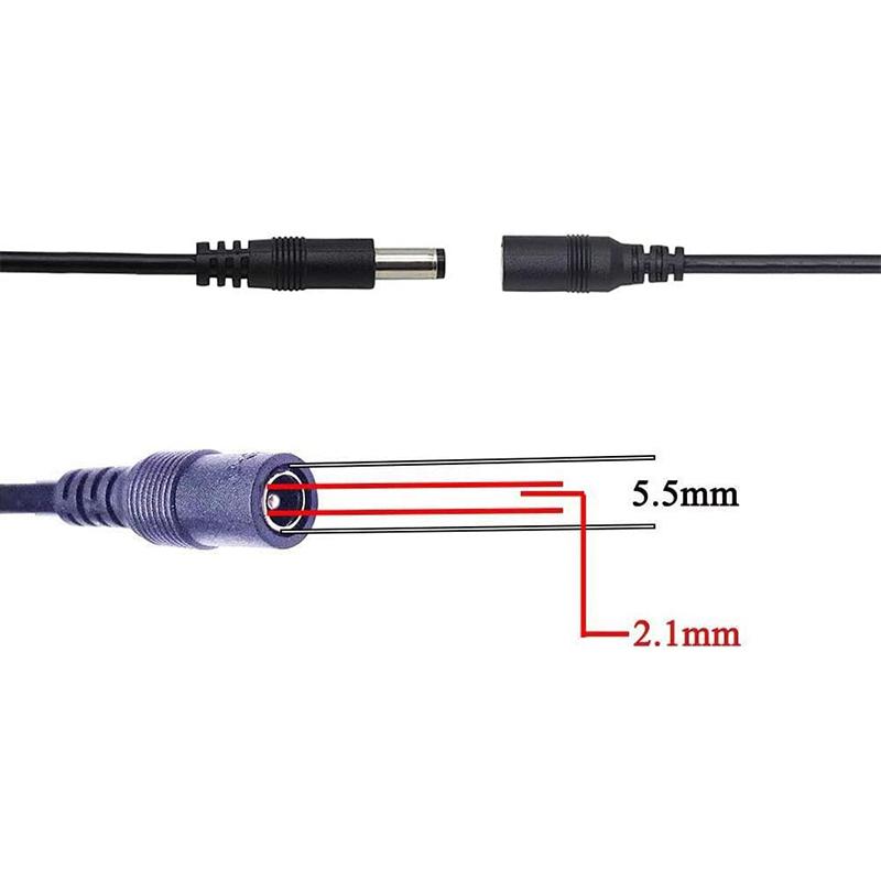1pc Light Switch DC 12V Female Male Power Cable DC Connector ON OFF Inline 304 Switch 5V 12V 24V for LED Strip Light L