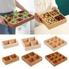 Wood Storage Box Multifunctional Bonsai Holder High Quality Succulent Flowerpot Tray