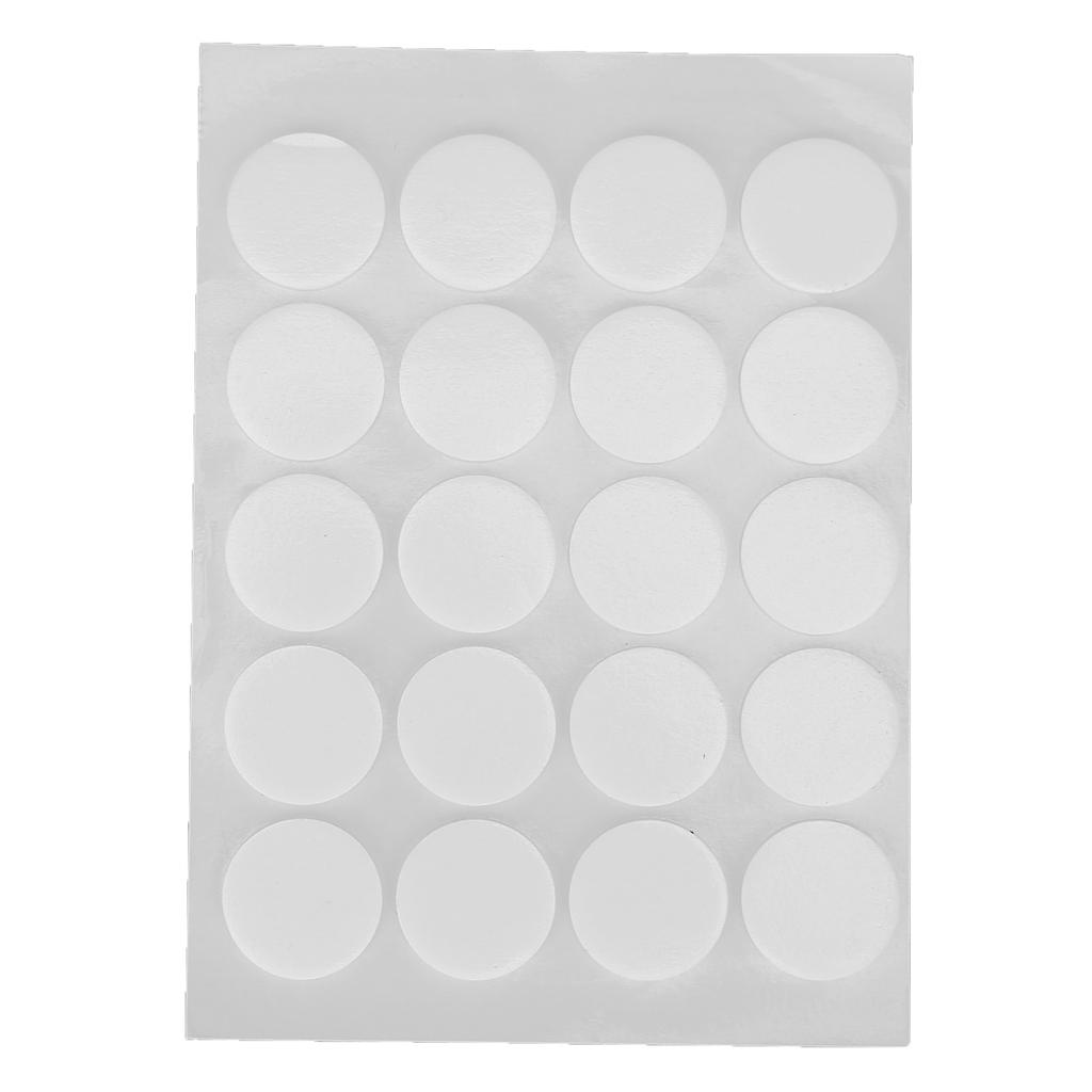 200Pcs Candle Wick Stickers Heat Resistant Double Sided Tape Sticker for Candle Making