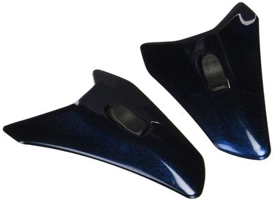 Helmet Parts TDF 3 Duct and Right Glass Blue Part 104984 (Left Set) (Old Number 4984)