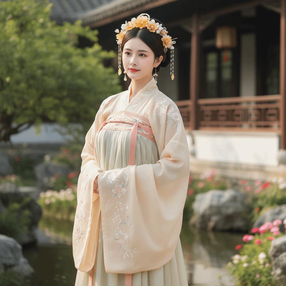 Tassel Hanfu Hair Stick Earring Flower Hair Comb Chinese Style Hairpin Set  Girl Hair Accessories