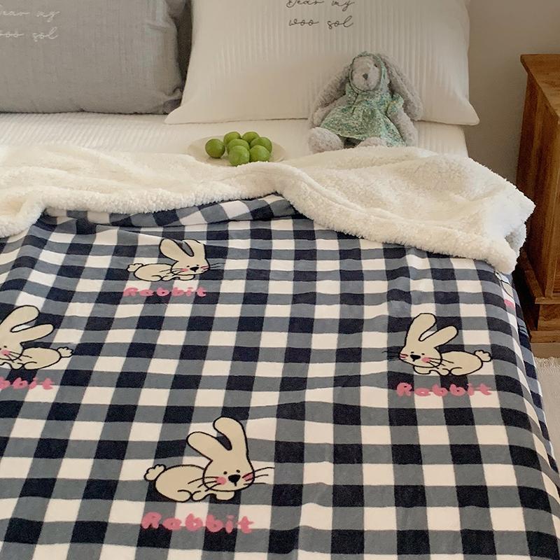 Pătură cu Imprimeuri Drăguțe cu Desene Animate cu Pisici și Câini Copii Adolescenți Fete Pătură Fleece Ușoară Îngroșată Călduroasă Pluș Moale Pătură de Aruncat