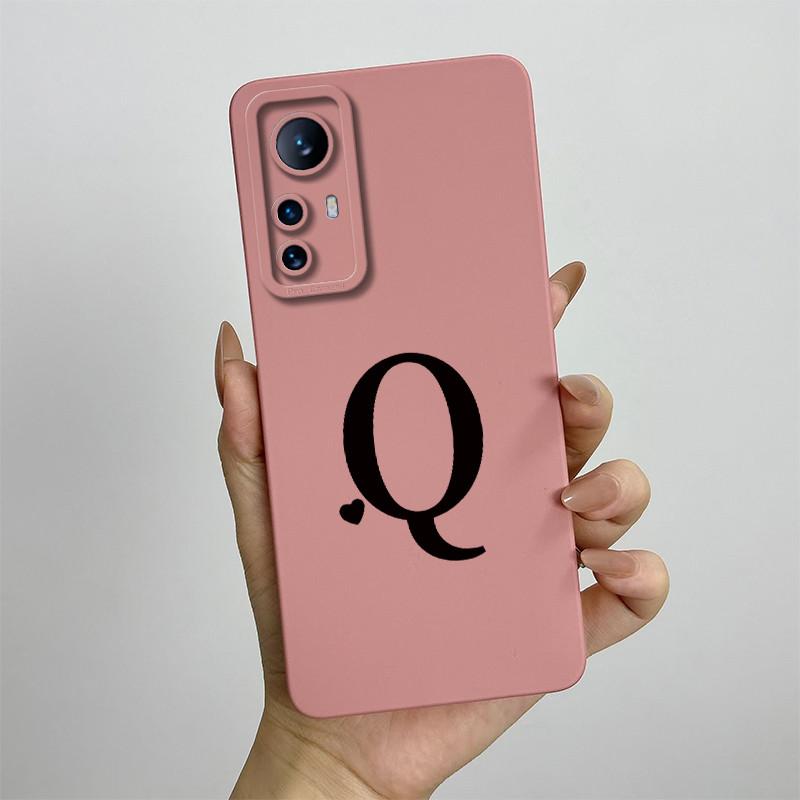 For Xiaomi Mi 12 5G Case Mi 12X Love Heart Letters Cover Soft Silicone Phone Case For Xiaomi Mi 12 Pro Mi12 Lite 12Lite Bumper